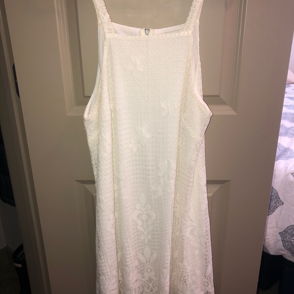 White dress